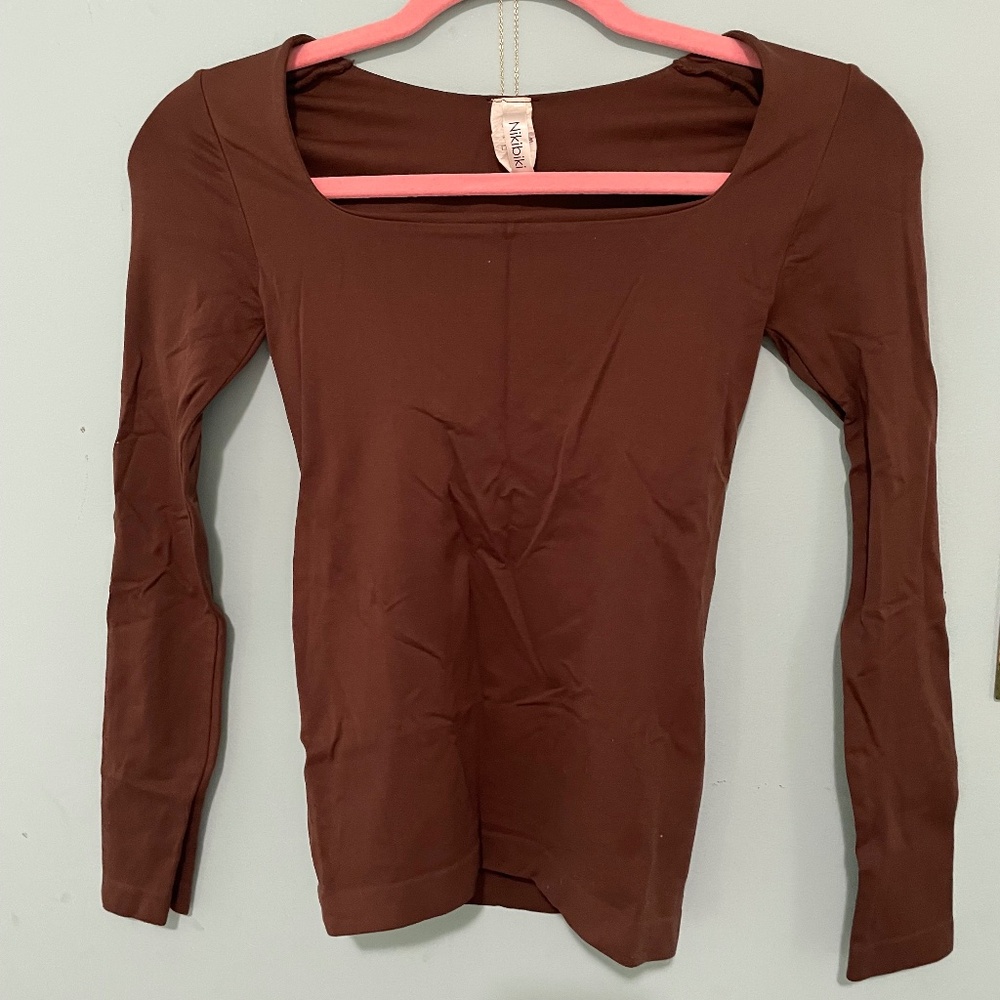 Nikibiki Brown Long sleeve